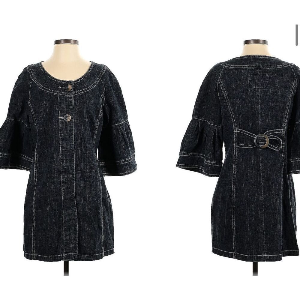 172 a.m.i denim stylish 3/4 sleeves Jacket size S NWOT